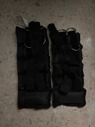 Pesas Tobilleras/Muñequeras Negras