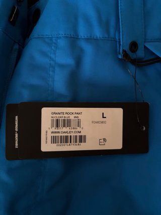 Pantalóni da sci Oakley Granite Rock Uomo