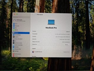 MacBook Pro 16 i9 16GB Plata  2