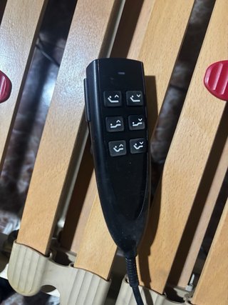 Cama articulada con mando