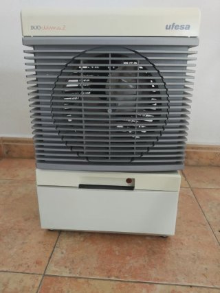 Ufesa Duo Clima 2 Ventilador Aire Acondicionado