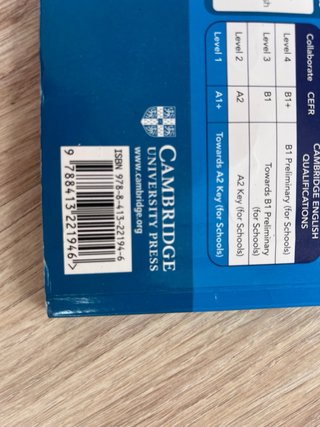 Libro Estudiante Inglés Cambridge Collaborate 1