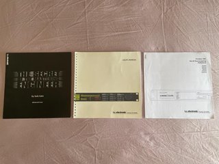 TC Electronic Finalizer 96K + Manuali (Bob Katz)
