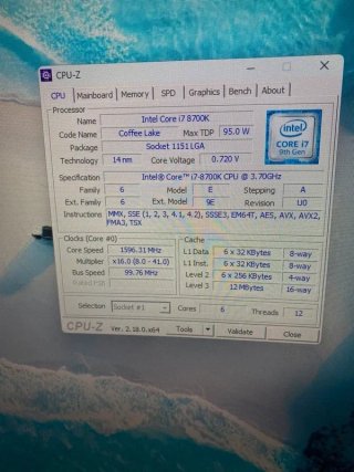 i7 8700k + placa base prime z370 p + 16gb ram ddr4