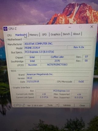 i7 8700k + placa base prime z370 p + 16gb ram ddr4