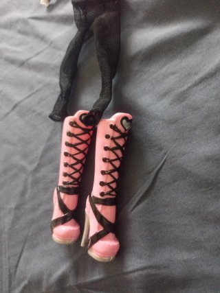 Ropa y Botas Monster High