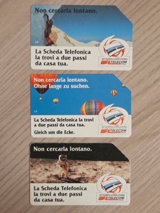 Serie 10 Schede Telefoniche "Non Cercarla Lontano"