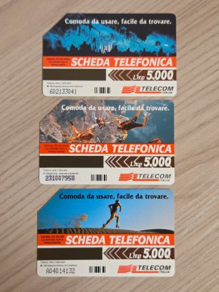 Serie 10 Schede Telefoniche "Non Cercarla Lontano"