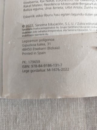 Euskara eta literatura 1 eso