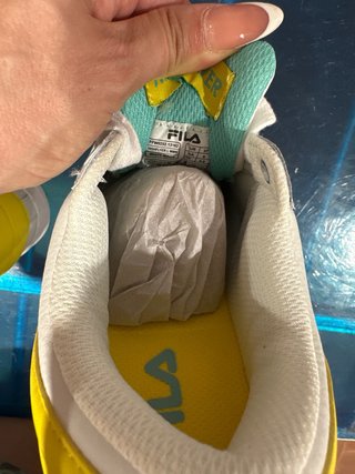 Scarpe Fila Donna Tg 37 Bianco Giallo