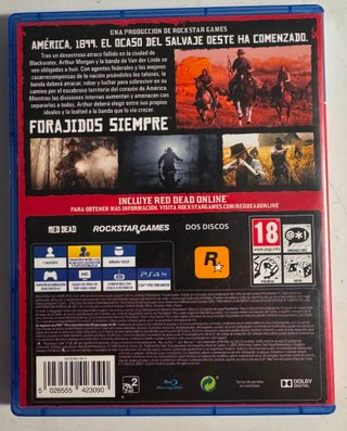Red Dead Redemption 2 PS4 (Completo + Mapa)