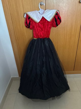 Disfraz Reina de Corazones Talla 7-8-9