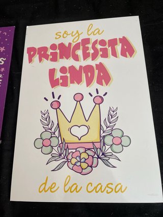 Decoración infantil unicornio y corona