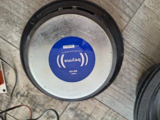 Altavoz Beyma medio 8 pulgadas y tweeter