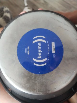Altavoces  Beyma medio 8 pulgadas y tweeter