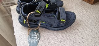 Sandalias Hoka niño trekking playa azul/verde Niño