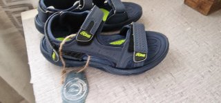 Sandalias Hoka niño trekking playa azul/verde Niño