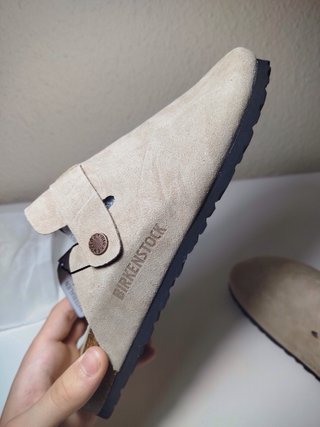 Zuecos Birkenstock Beige Talla 40