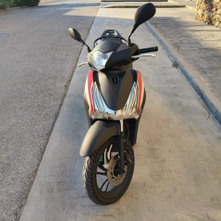 Honda SH 125i Sport Negra/Roja