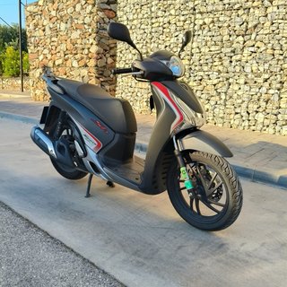 Honda SH 125i Sport Negra/Roja