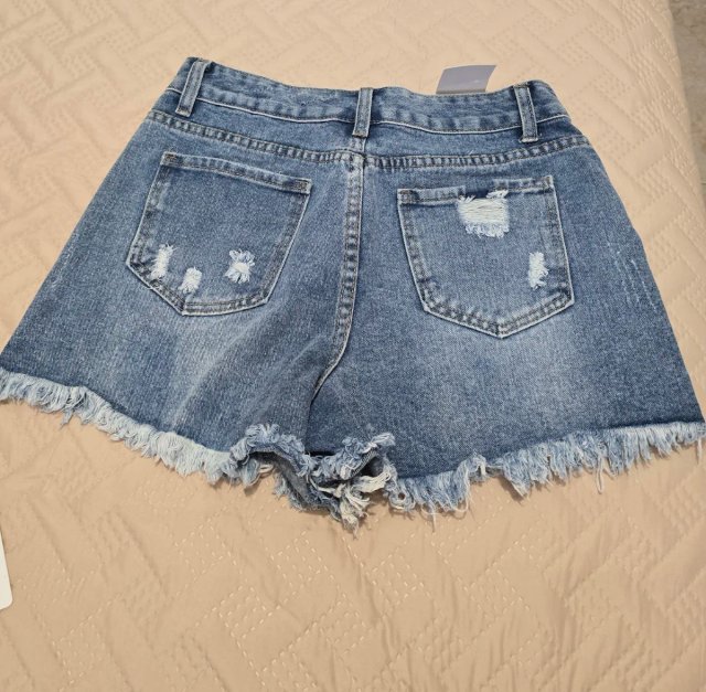 Shorts vaqueros mujer 3 DESY desgastados