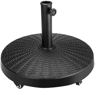 Base Ombrellone in Resina da Giardino Peso 25 kg Supporto