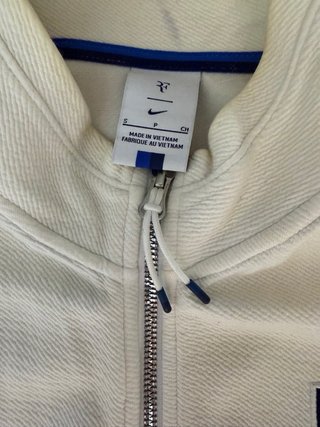 Chaqueta Nike Federer Wimbledon Blanca