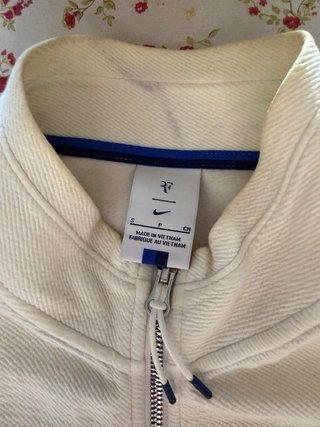 Chaqueta Nike Federer Wimbledon Blanca