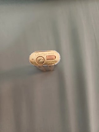Accendino Cartier Paris Vintage Placcato Oro