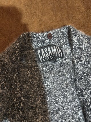 Abrigo CASAMIA gris con flores
