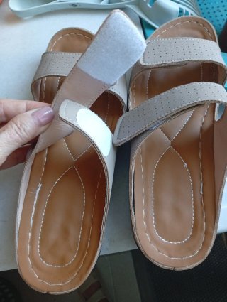 Sandalias Beige Mujer Talla 41