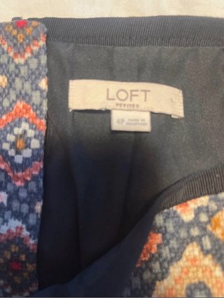 Falda LOFT Estampada Corta