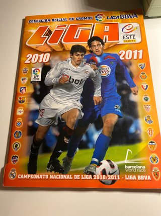 Liga Este 2010/2011 incompleto a falta de 8 cartas
