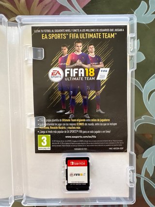 Juego Fifa 18 Nintendo Switch