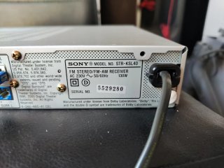 Amplificador Sony Plata STR-KSL40