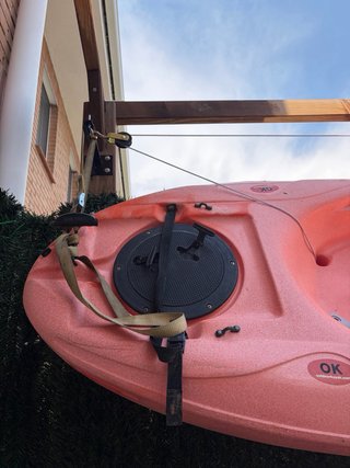 Kayak biplaza con accesorios