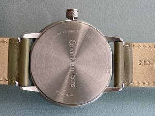 Calvin Klein Jeans Swiss Made Verde Oliva Original