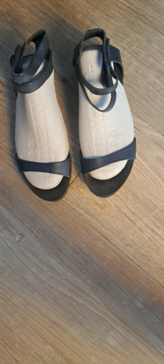 Sandalias de mujer azul marino