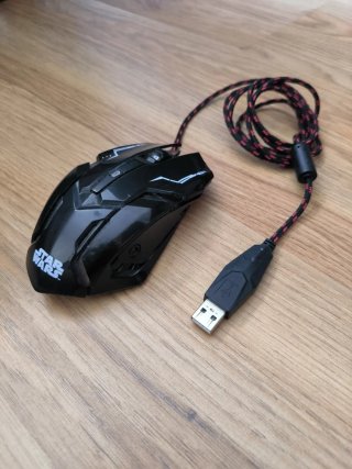 Ratón Gaming Star Wars RGB Negro