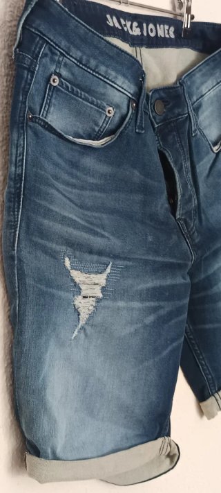 2 Pantalones Cortos Vaqueros Jack & Jones Talla L