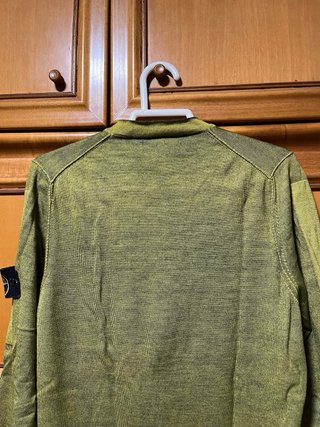 Jersey Stone Island Verde Oliva Hombre