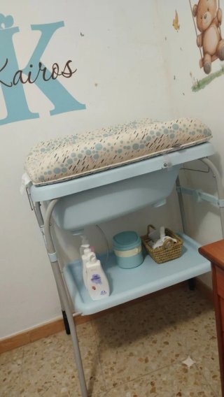 Cambiador bañera bebé