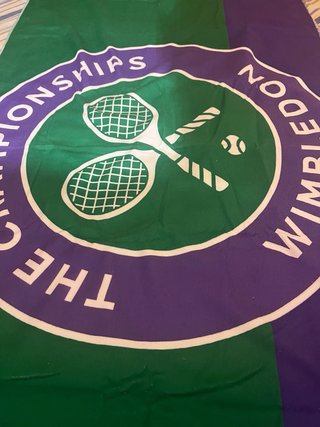 Asciugamano Wimbledon e cappello