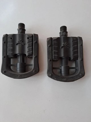 Pedales Bicicleta Plegables Negros