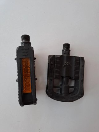 Pedales Bicicleta Plegables Negros