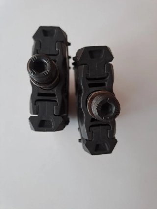 Pedales Bicicleta Plegables Negros