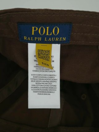 Cappellino Polo Ralph Lauren Unisex Marrone