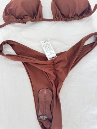 Bikini marrón talla L
