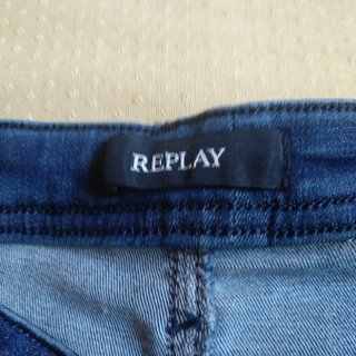 Tejanos Replay Azules Mujer Talla W31
