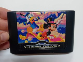 Sega Mega Drive World of Illusion Mickey Donald